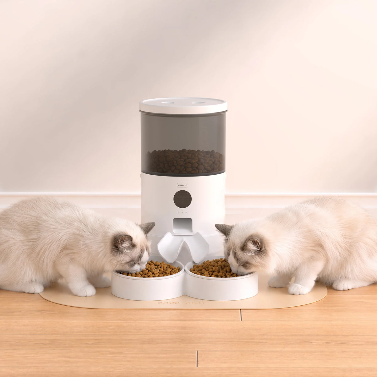 Double Bowl Automatic Feeder