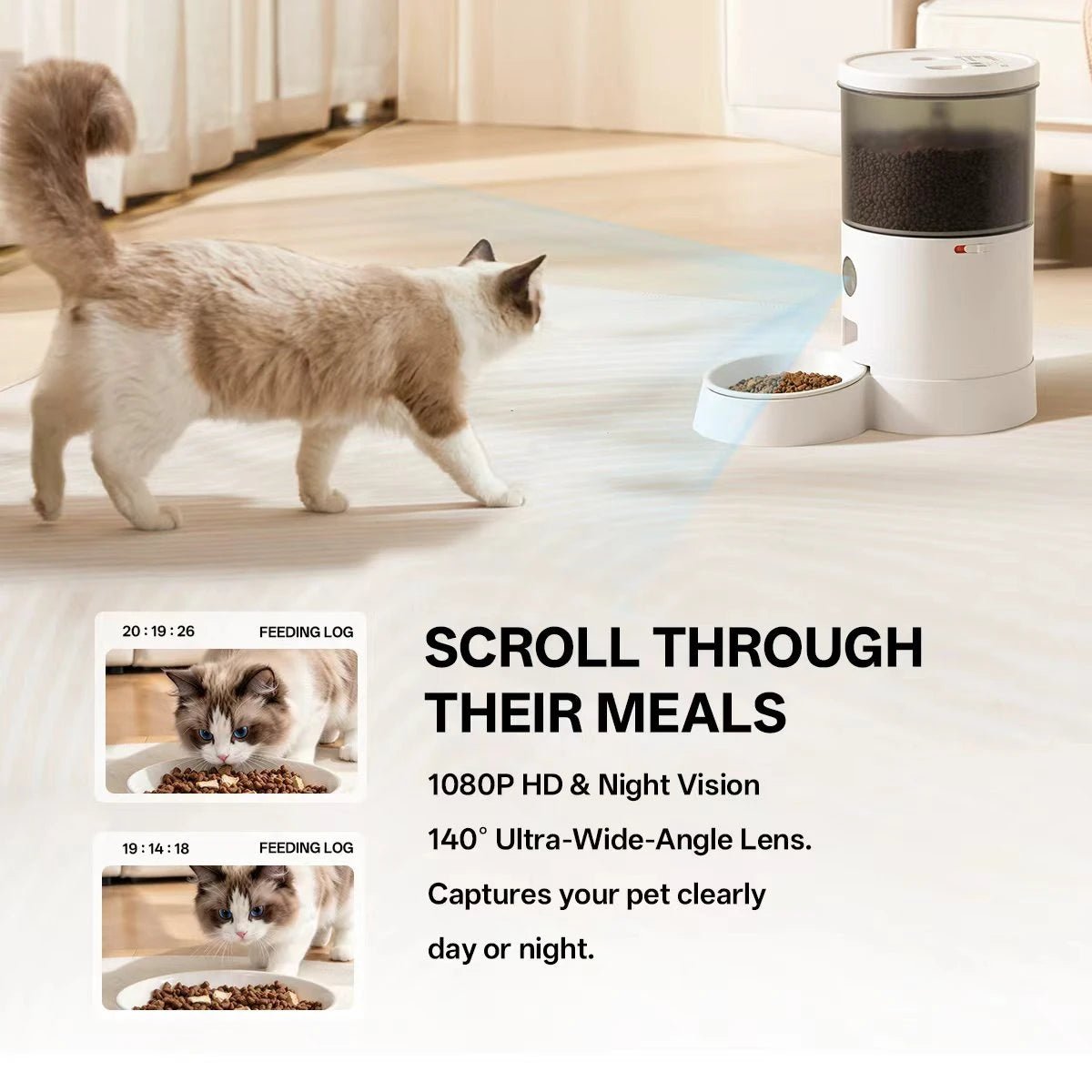 Automatic Vacuum Feeder Dan - DOUDOU PET